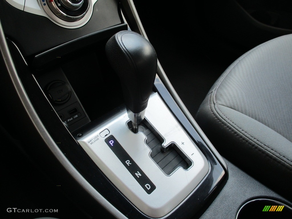 2012 Elantra GLS - Harbor Gray Metallic / Gray photo #15