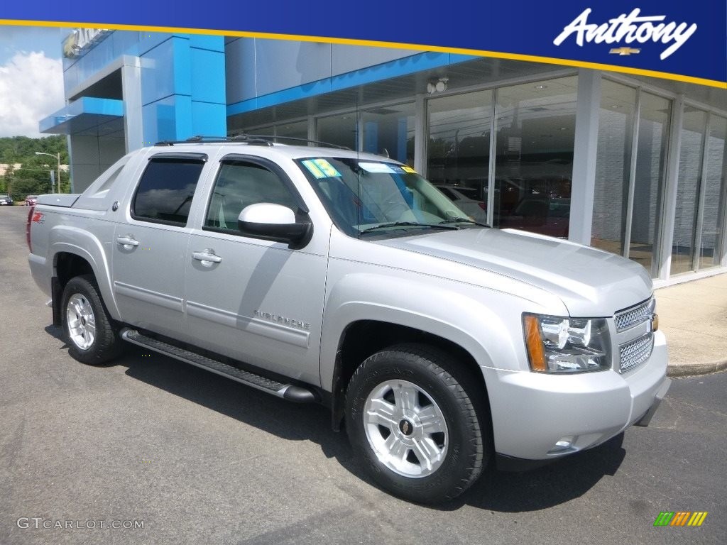 2013 Avalanche LT 4x4 Black Diamond Edition - Silver Ice Metallic / Dark Cashmere/Light Cashmere photo #1
