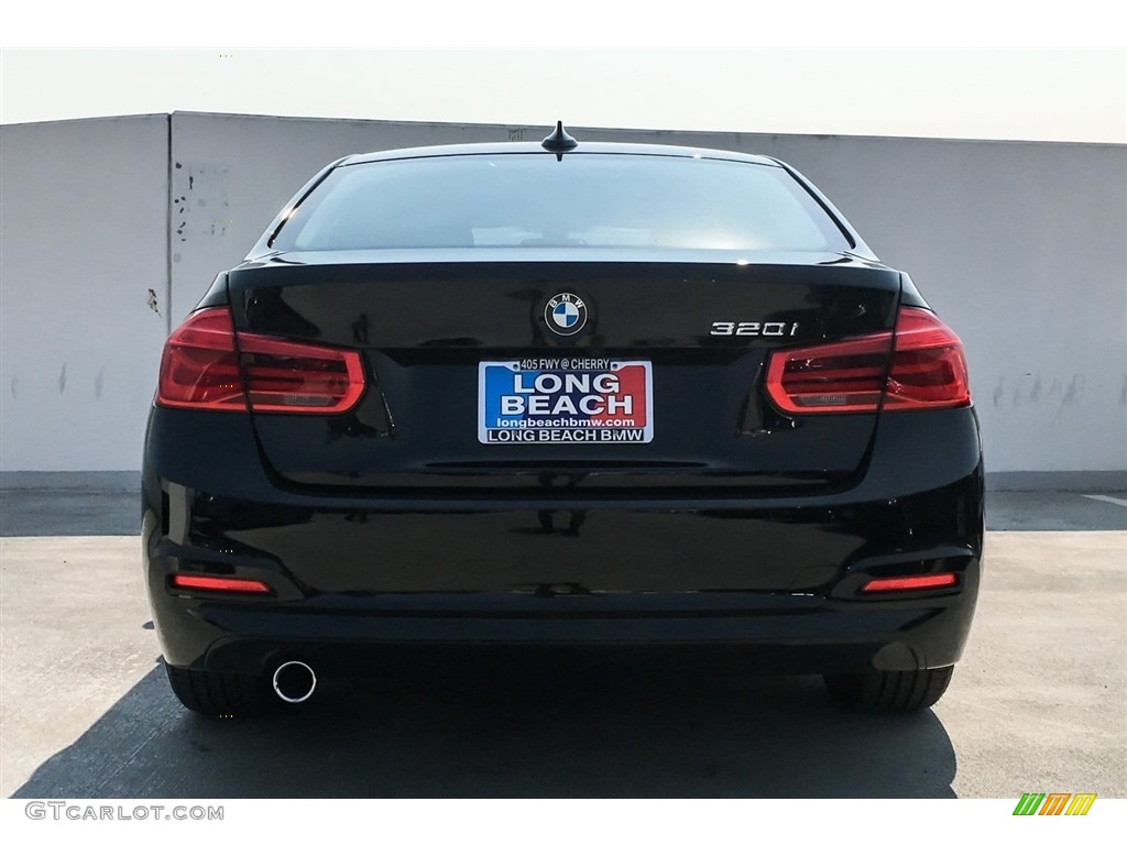 2018 3 Series 320i Sedan - Jet Black / Black photo #3