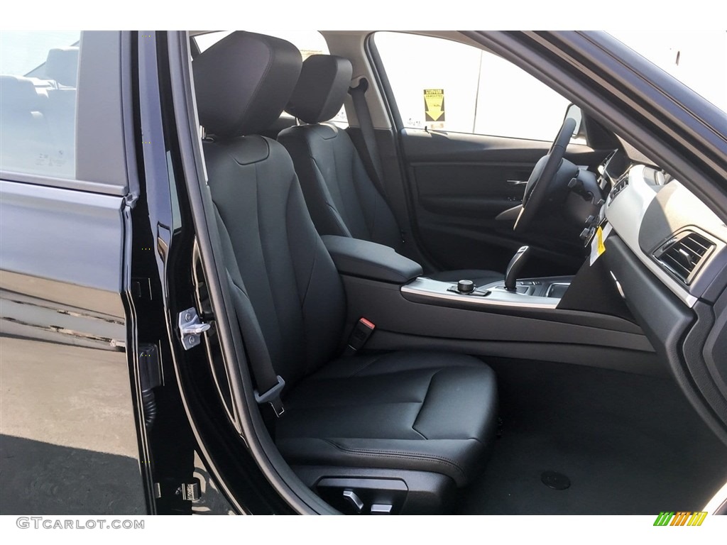 2018 3 Series 320i Sedan - Jet Black / Black photo #5