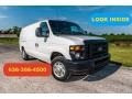 Oxford White 2010 Ford E Series Van E150 Commercial