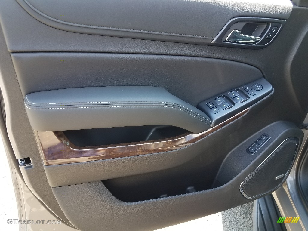 2019 Chevrolet Suburban LT 4WD Jet Black Door Panel Photo #128744781