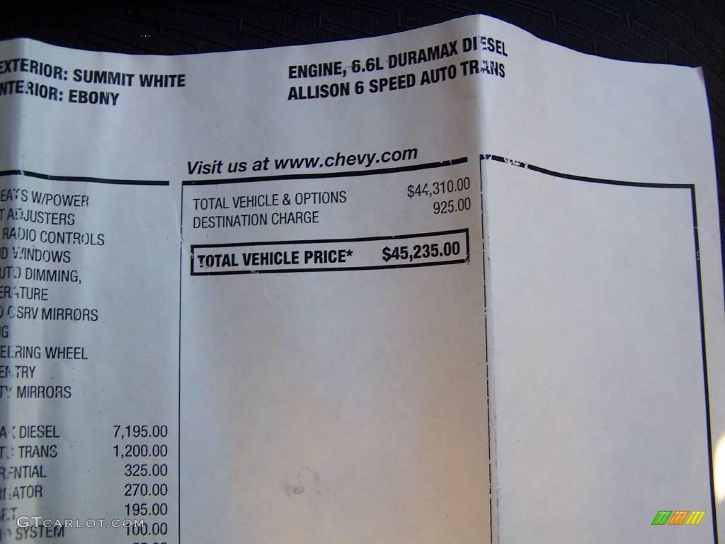 2008 Silverado 3500HD LT Crew Cab Chassis Car Hauler - Summit White / Ebony photo #37