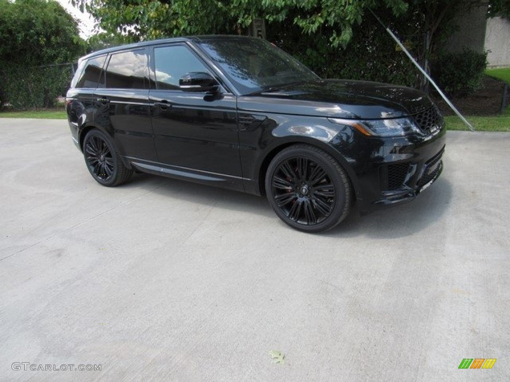 2018 Range Rover Sport Autobiography Dynamic - Santorini Black Metallic / Ebony photo #1