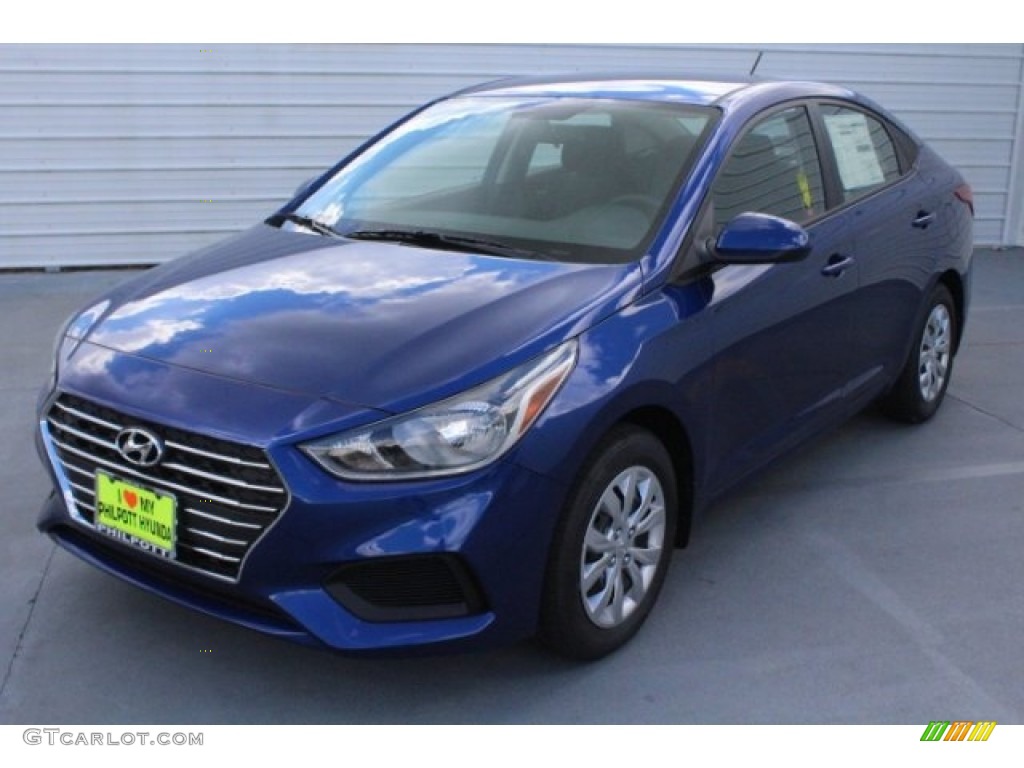 Admiral Blue Pearl 2019 Hyundai Accent Limited Exterior Photo #128747325