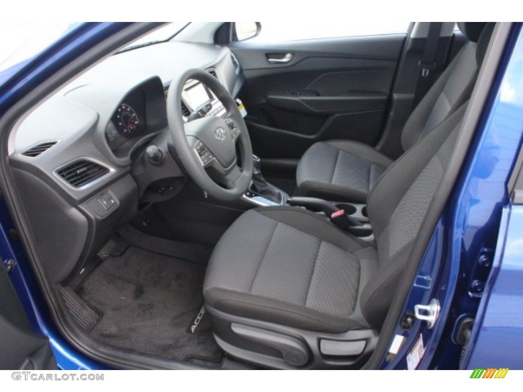 Black Interior 2019 Hyundai Accent Limited Photo #128747475