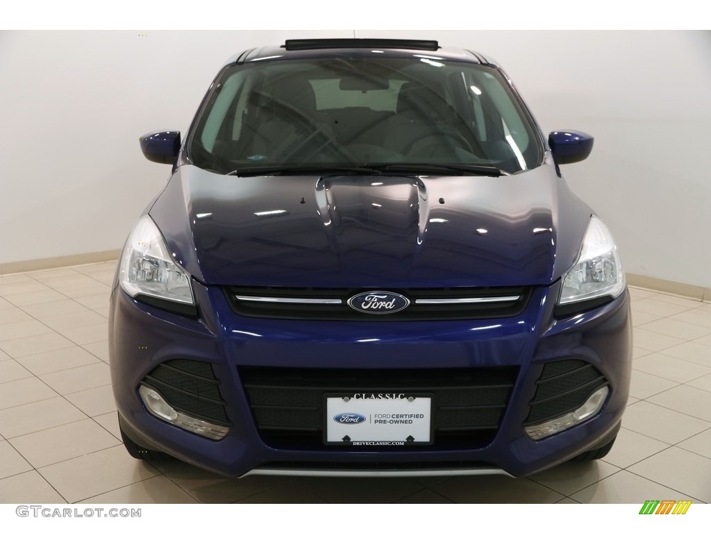 2016 Escape SE 4WD - Deep Impact Blue Metallic / Charcoal Black photo #2