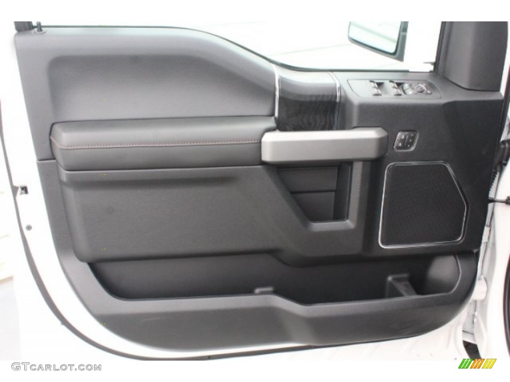 2018 F150 Platinum SuperCrew 4x4 - White Platinum / Black photo #13