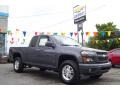 Dark Gray Metallic 2009 Chevrolet Colorado LT Extended Cab 4x4 Exterior