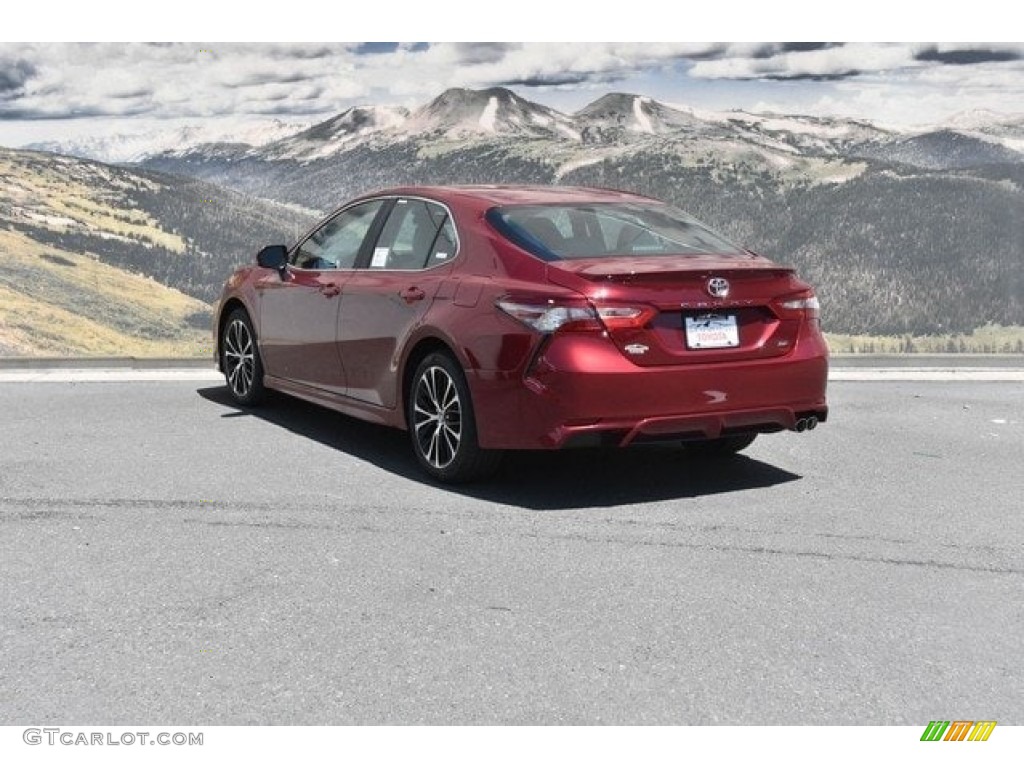 2018 Camry SE - Ruby Flare Pearl / Ash photo #3
