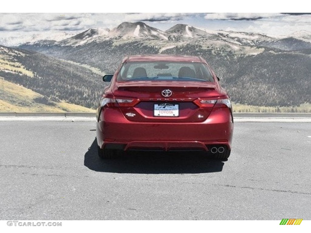 2018 Camry SE - Ruby Flare Pearl / Ash photo #4