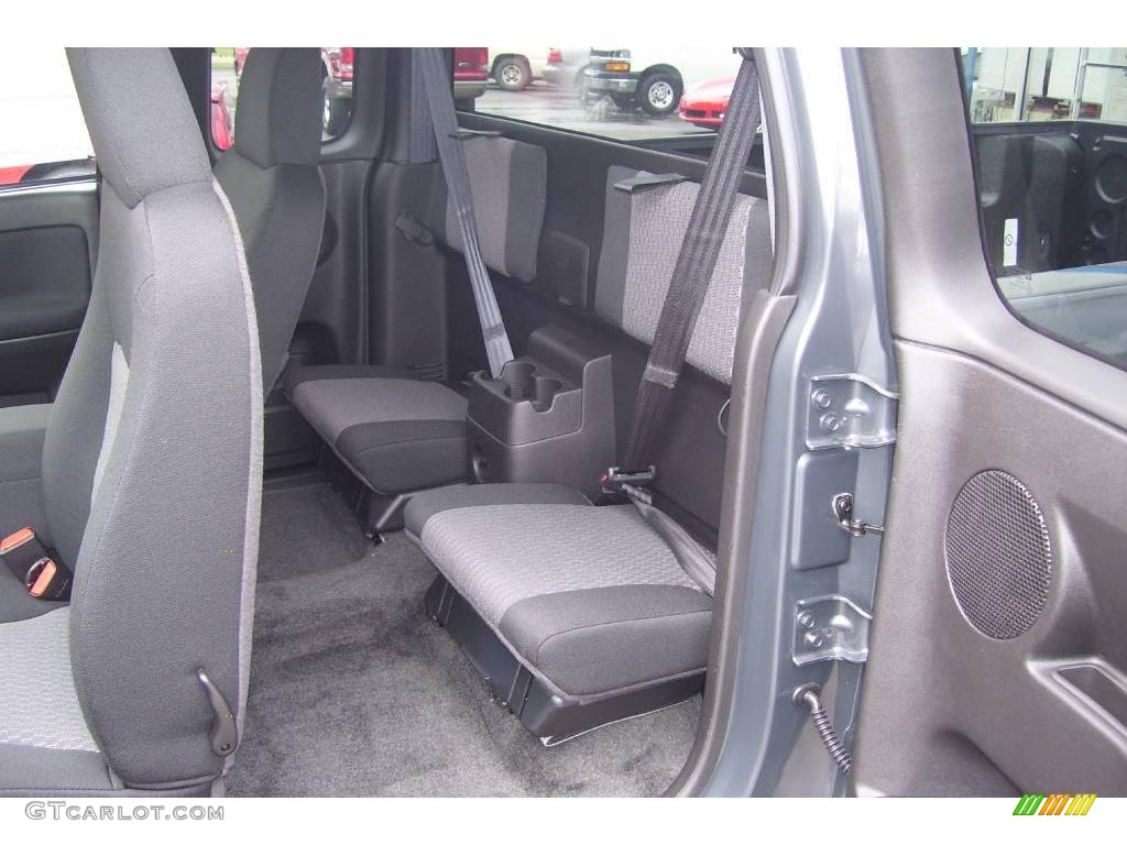 Ebony Interior 2009 Chevrolet Colorado LT Extended Cab 4x4 Photo #12875361