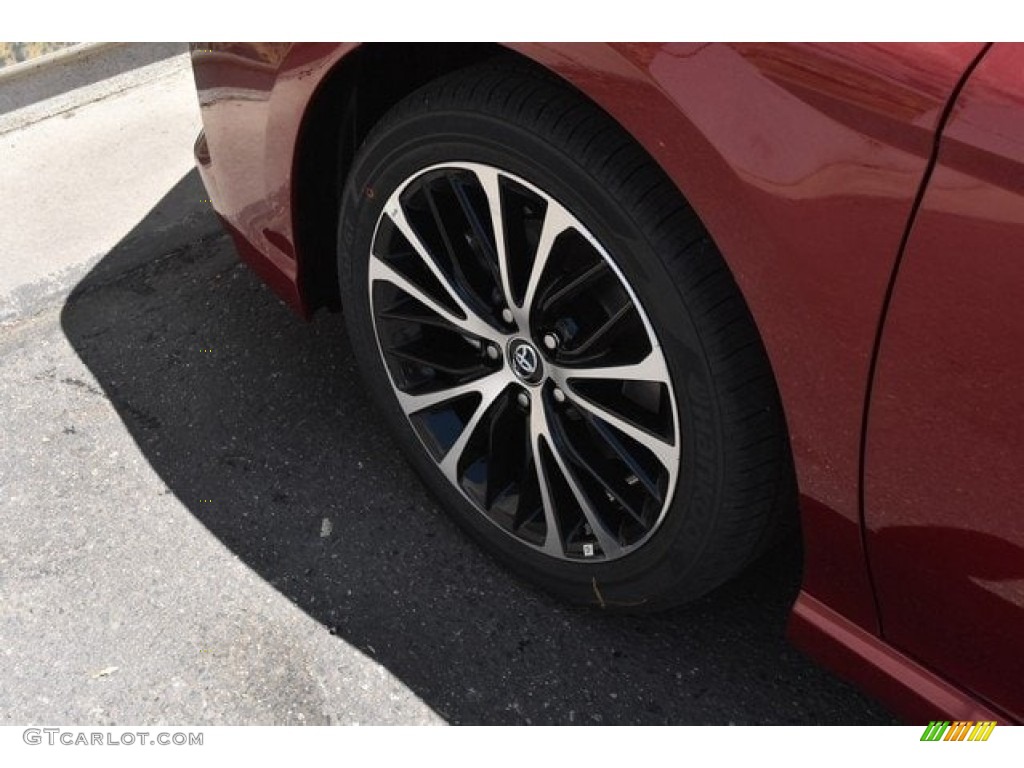 2018 Camry SE - Ruby Flare Pearl / Ash photo #32