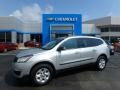 Silver Ice Metallic 2014 Chevrolet Traverse LS