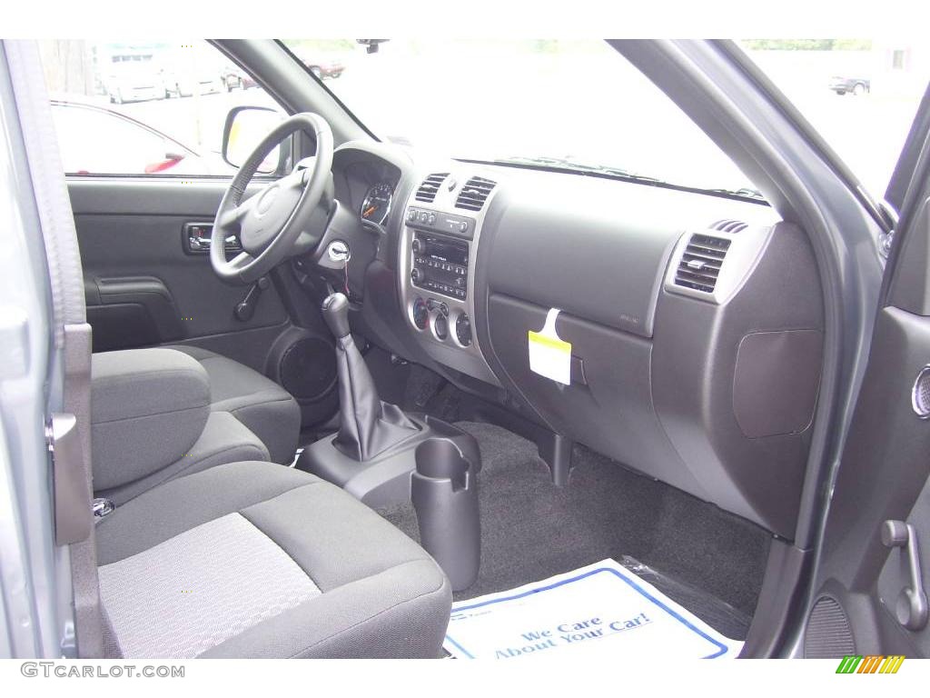 2009 Chevrolet Colorado LT Extended Cab 4x4 Ebony Dashboard Photo #12875483
