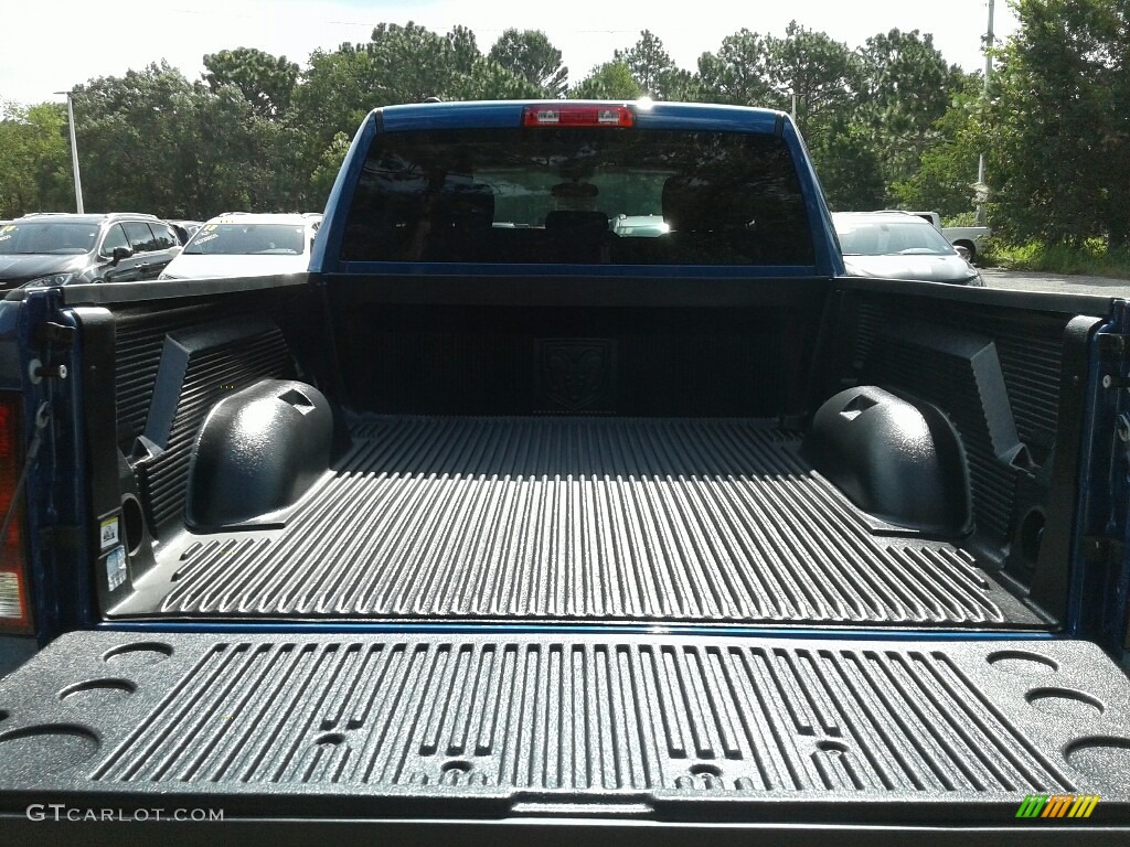 2018 1500 Express Quad Cab - Blue Streak Pearl / Black/Diesel Gray photo #19