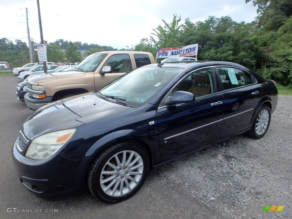 2007 Aura XR - Midnight Blue Metallic / Morocco Brown photo #1