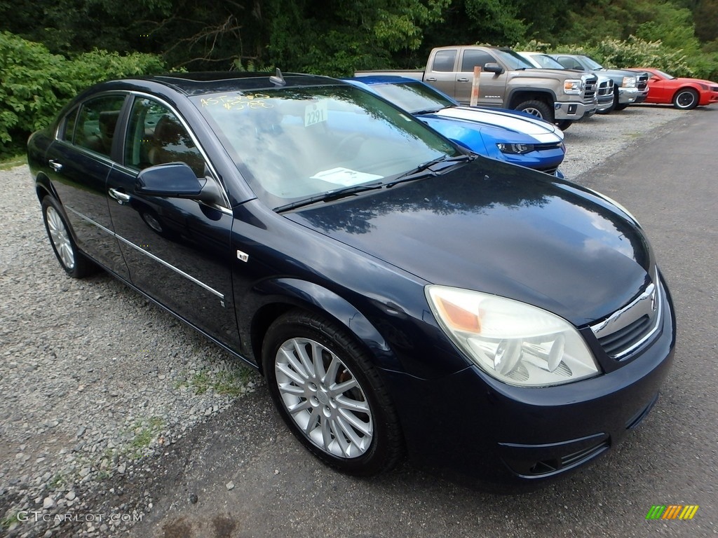 2007 Aura XR - Midnight Blue Metallic / Morocco Brown photo #5