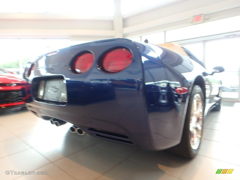 2004 Corvette Convertible - LeMans Blue Metallic / Shale photo #9