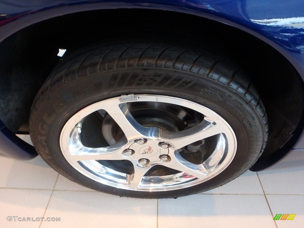 2004 Corvette Convertible - LeMans Blue Metallic / Shale photo #11