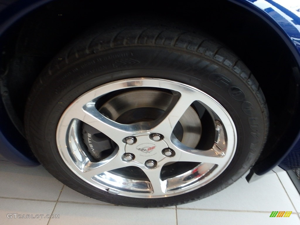 2004 Corvette Convertible - LeMans Blue Metallic / Shale photo #13