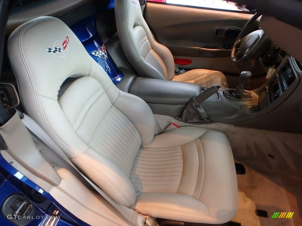 2004 Corvette Convertible - LeMans Blue Metallic / Shale photo #16