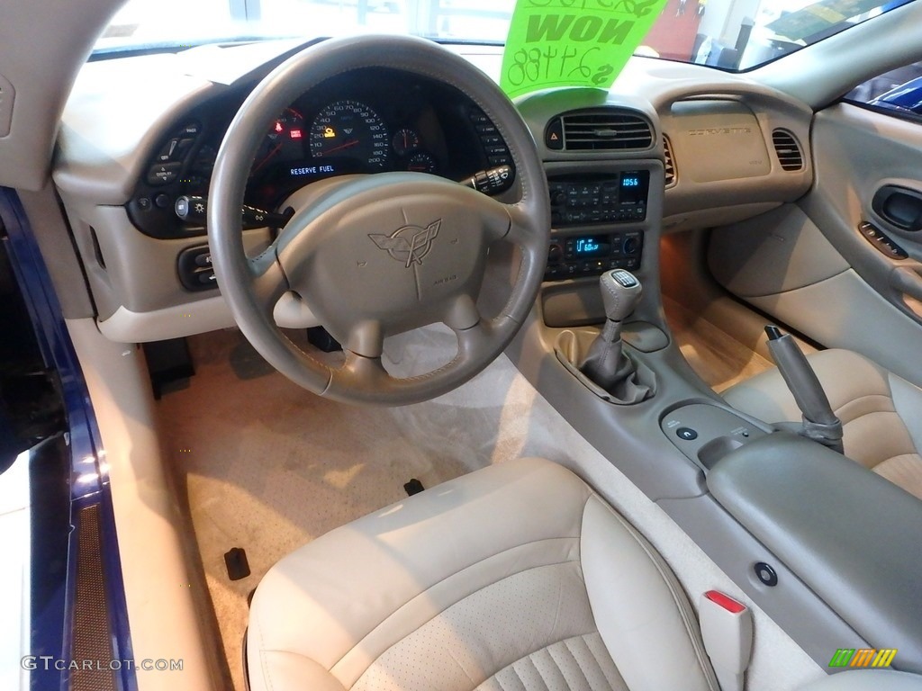 2004 Corvette Convertible - LeMans Blue Metallic / Shale photo #25