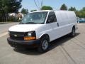 2009 Summit White Chevrolet Express 2500 Extended Cargo Van  photo #2