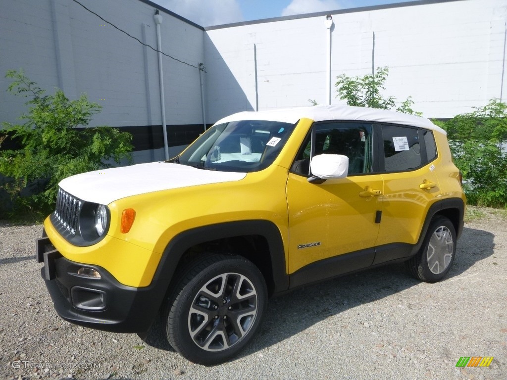 Solar Yellow Jeep Renegade