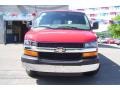 2009 Victory Red Chevrolet Express 2500 Cargo Van  photo #2