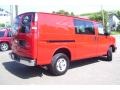 2009 Victory Red Chevrolet Express 2500 Cargo Van  photo #5