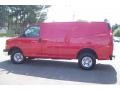 2009 Victory Red Chevrolet Express 2500 Cargo Van  photo #8