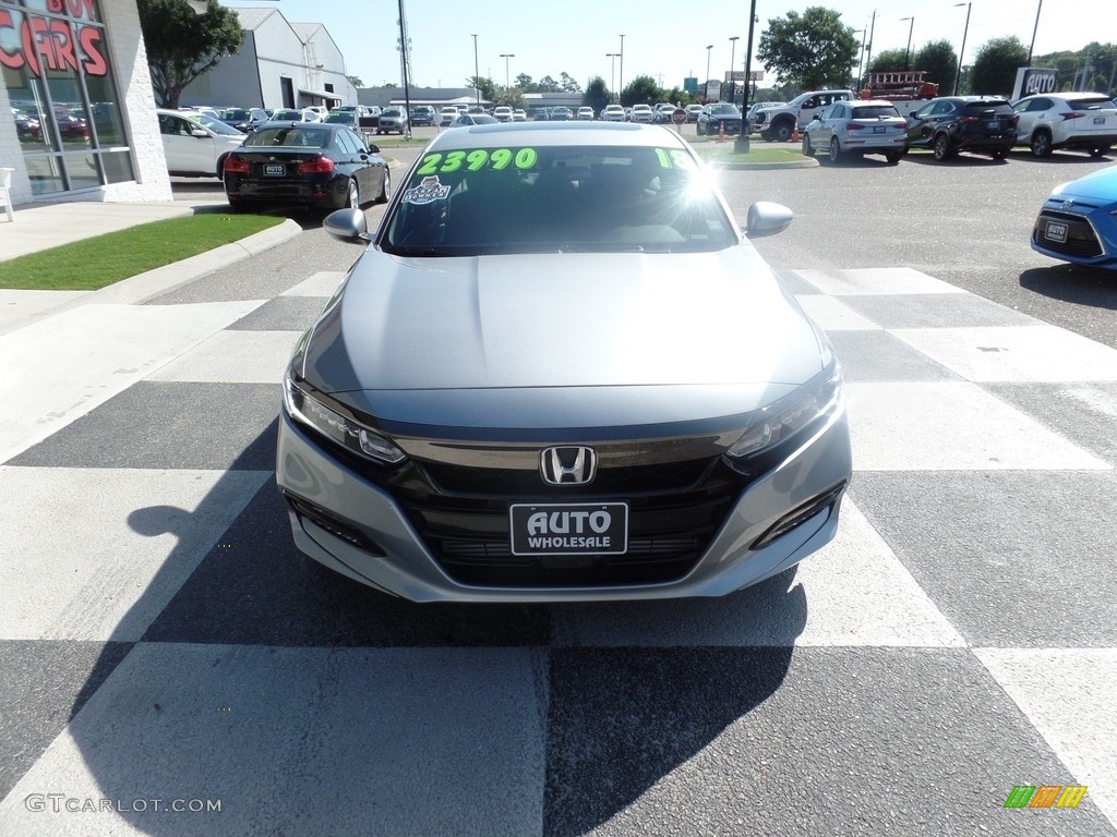 2018 Accord Sport Sedan - Lunar Silver Metallic / Black photo #2