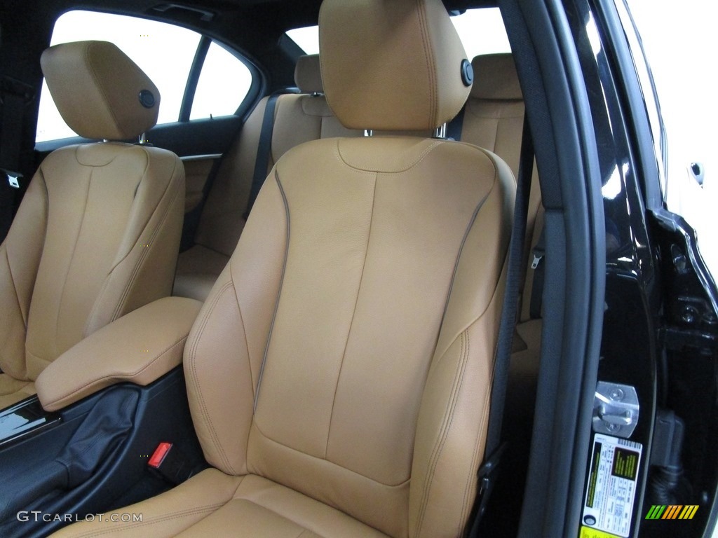 2018 3 Series 330i xDrive Sedan - Jet Black / Cognac photo #11