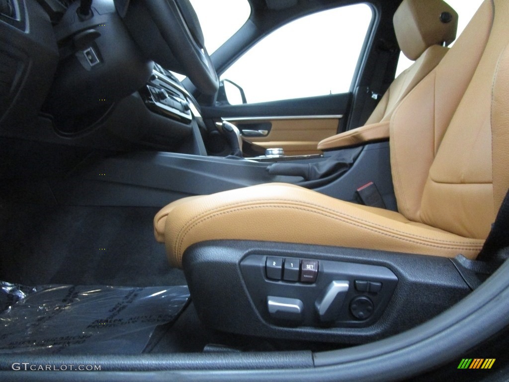 2018 3 Series 330i xDrive Sedan - Jet Black / Cognac photo #12