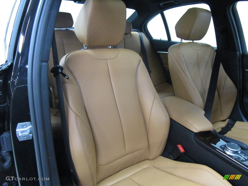 2018 3 Series 330i xDrive Sedan - Jet Black / Cognac photo #17
