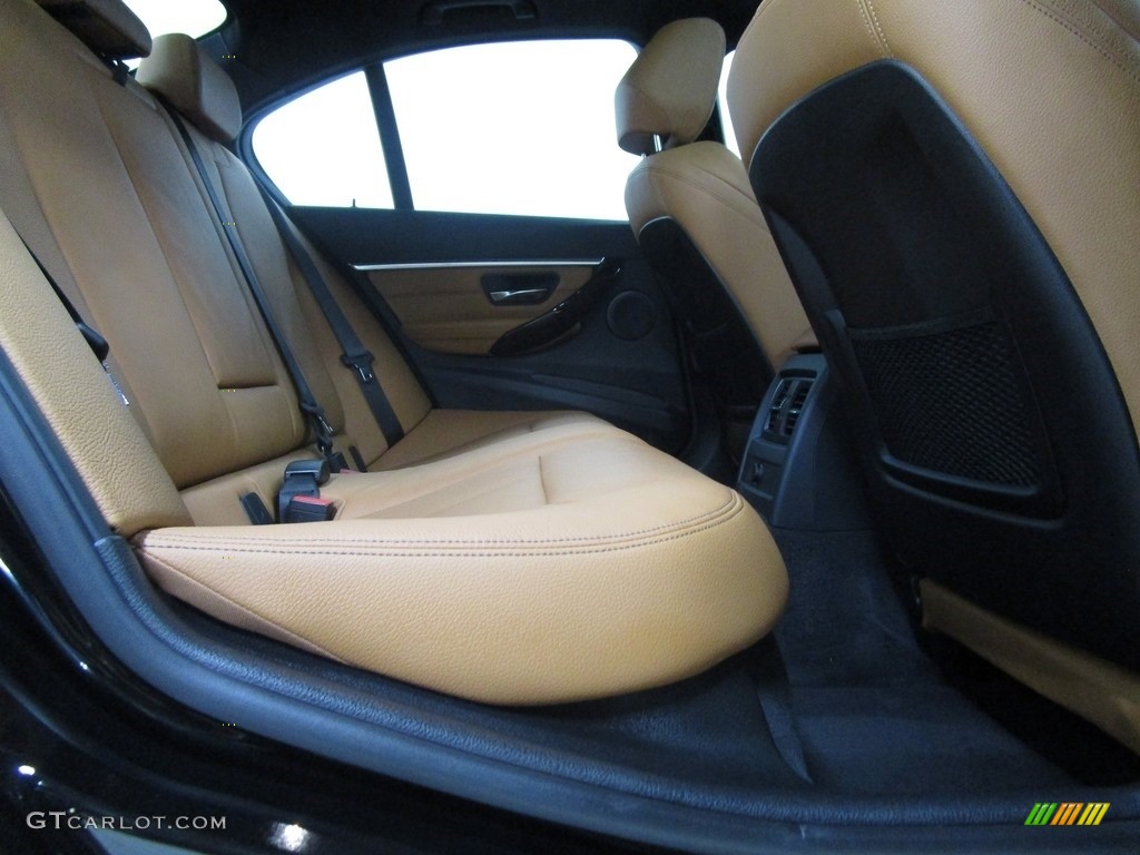 2018 3 Series 330i xDrive Sedan - Jet Black / Cognac photo #21