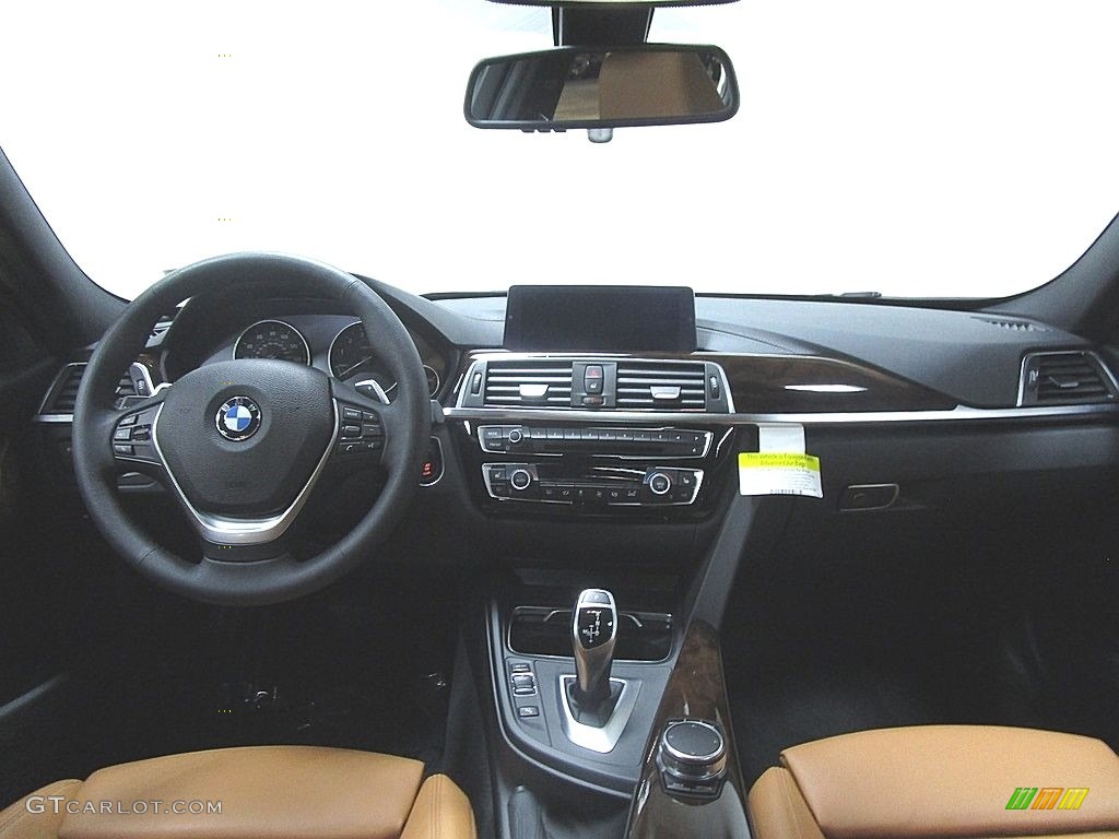 2018 3 Series 330i xDrive Sedan - Jet Black / Cognac photo #25
