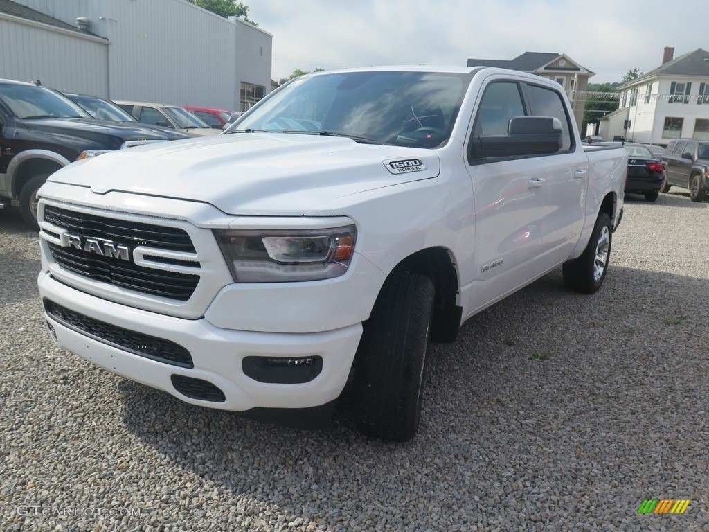2019 1500 Big Horn Crew Cab 4x4 - Bright White / Black photo #4