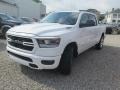 2019 Bright White Ram 1500 Big Horn Crew Cab 4x4  photo #4
