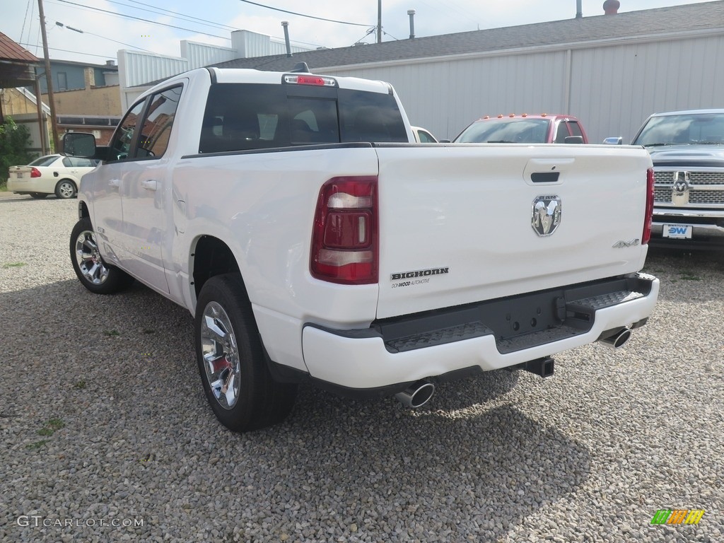2019 1500 Big Horn Crew Cab 4x4 - Bright White / Black photo #5