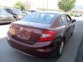 Crimson Pearl - Civic LX Sedan Photo No. 5