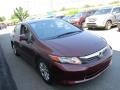 Crimson Pearl - Civic LX Sedan Photo No. 7