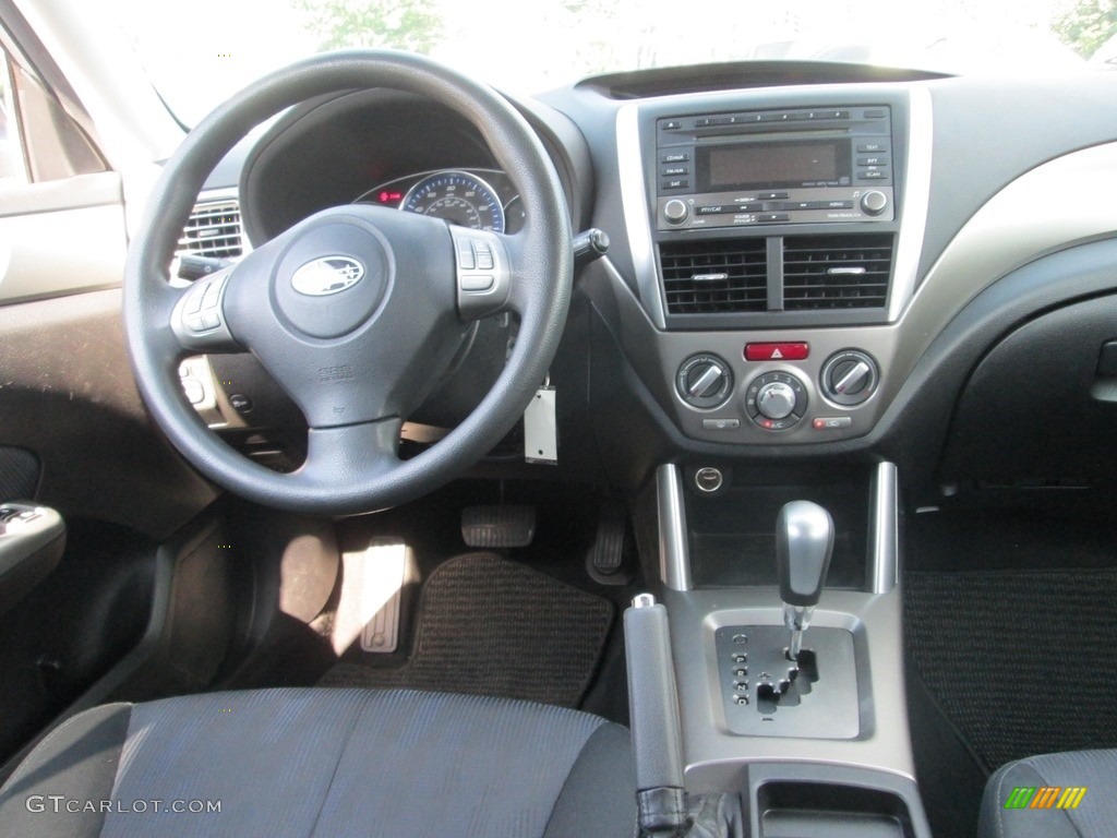 2010 Forester 2.5 X Premium - Spark Silver Metallic / Black photo #10