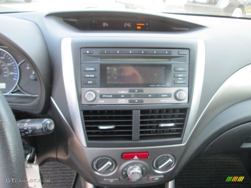 2010 Forester 2.5 X Premium - Spark Silver Metallic / Black photo #26