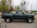 1998 Deep Emerald Green Metallic Ford Ranger XLT Regular Cab  photo #1