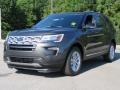 2018 Magnetic Metallic Ford Explorer XLT 4WD  photo #3
