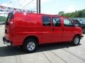 2009 Victory Red Chevrolet Express 2500 Cargo Van  photo #53