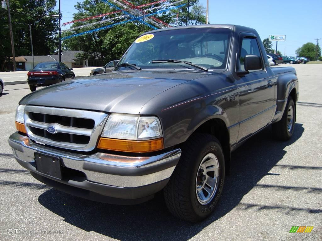 1998 Medium Platinum Metallic Ford Ranger XLT Regular Cab 12861154