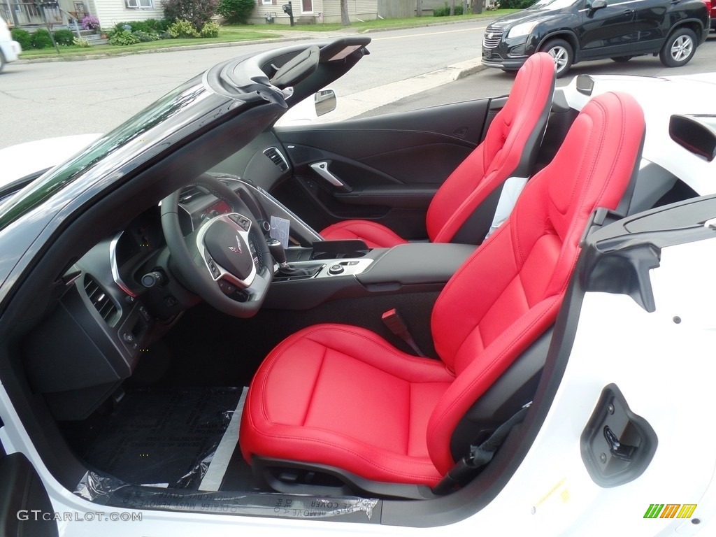 2019 Chevrolet Corvette Stingray Convertible Front Seat Photo #128766895